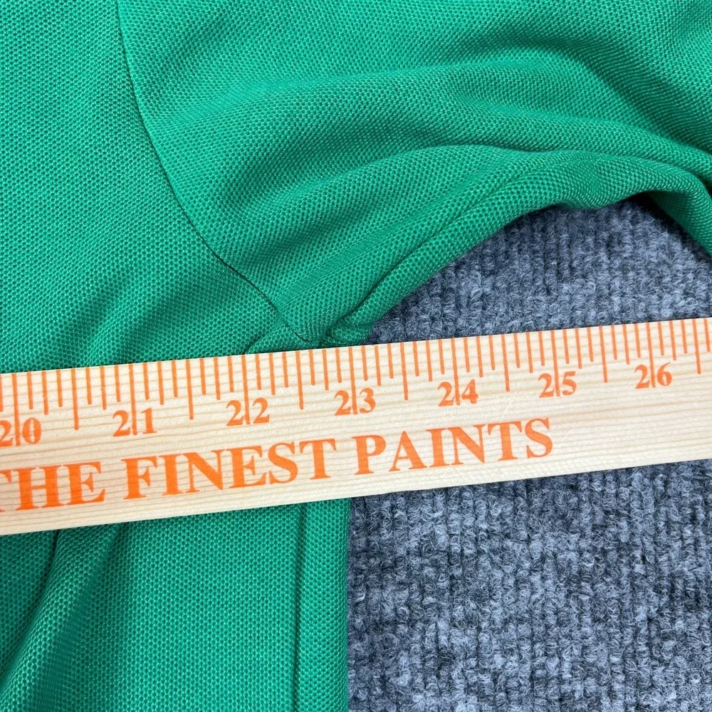 Polo Ralph Lauren Polo Shirt‎ Mens XL Green Big Pony #3 Performance Tennis Golf